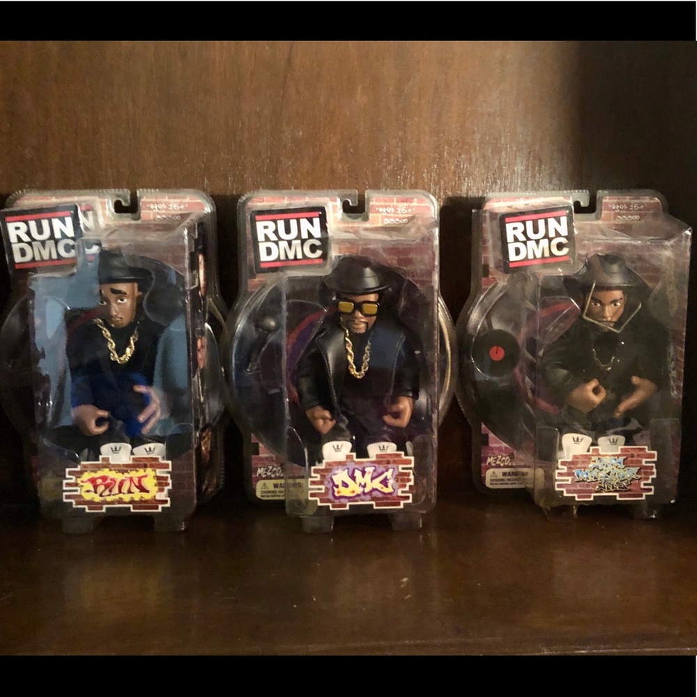 RUN DMC Mezco Figures Complete Set